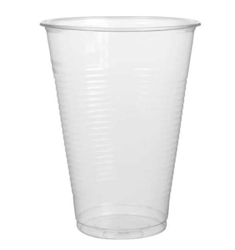 Vaso plástico transparente de 220 ml.