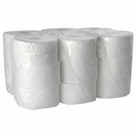 18 rollos de papel higiénico industrial 2 capas