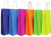 Bolsas de papel para comercios, boutiques y alimentación