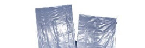 Bolsas de plástico transparentes