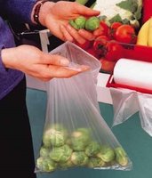 Bolsas de plástico de baja presión para fruterías y mercados