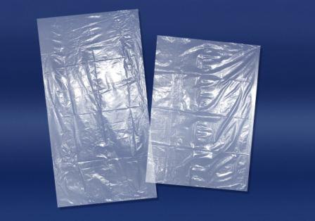 Bolsa de plástico transparente 9x20 para comercios. Paquete 280