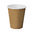 Vaso café marrón kraft de 120 ml.