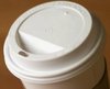 Tapa vaso café 120 ml. Disponible en Blanco o Negro a elegir.